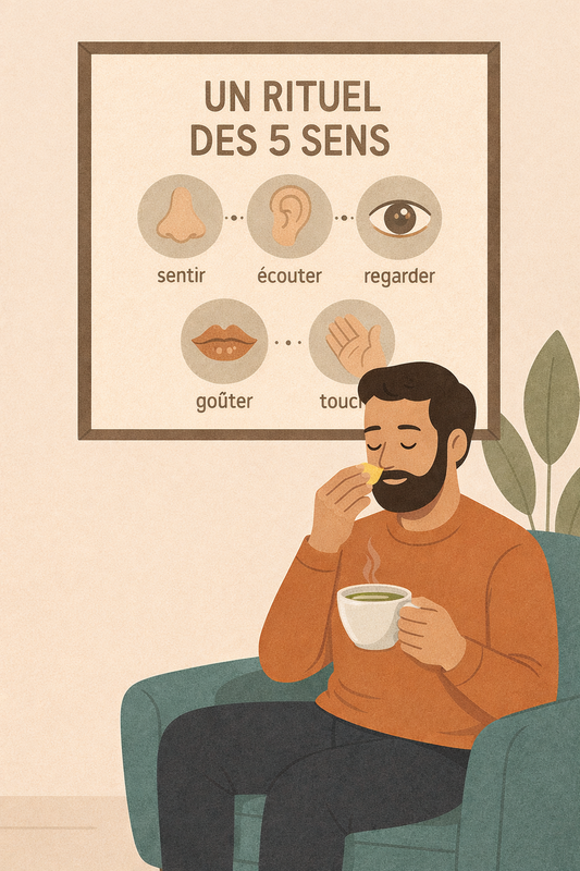 Le rituel des 5 sens pour se reconnecter à l'instant présent