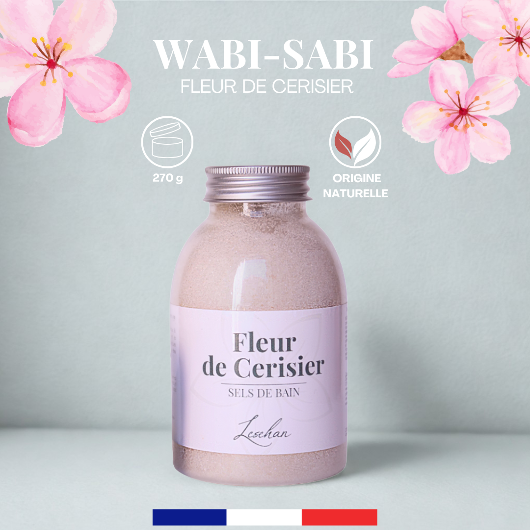 Sel de bain à la Fleur de Cerisier
