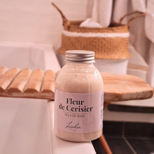 Sel de bain à la Fleur de Cerisier